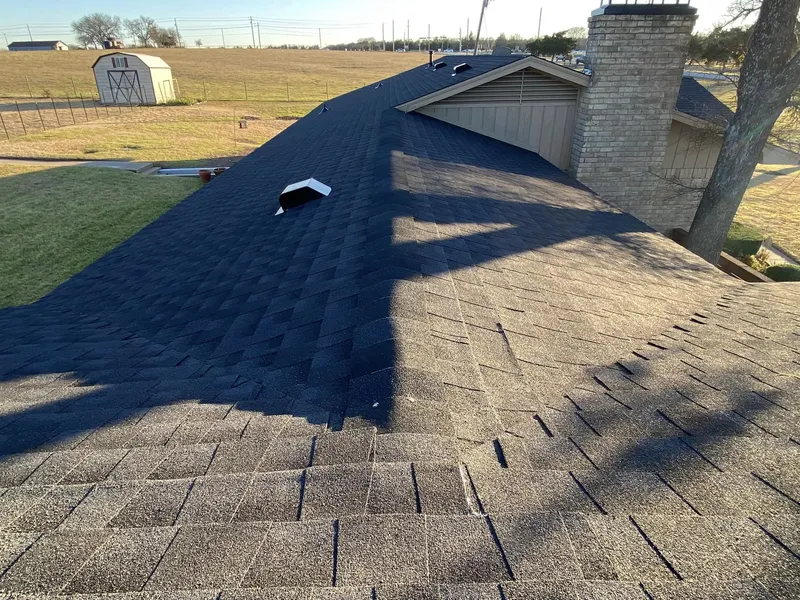 Asphalt shingle roof installed by Four L Flooring & Renovations